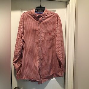 Chaps long sleeve button down shirt 2XLT